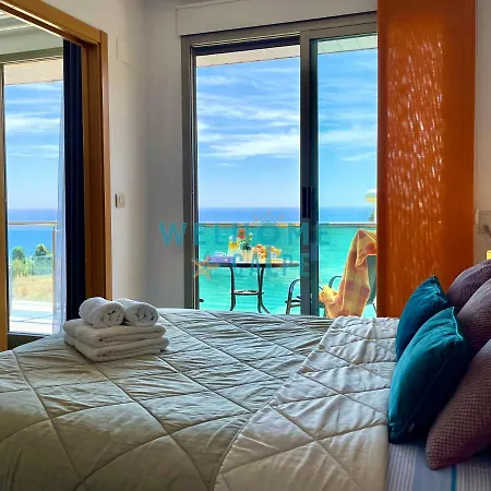Lima Con Piscina Y Vista Al Mar Apartamento Calpe Exterior foto